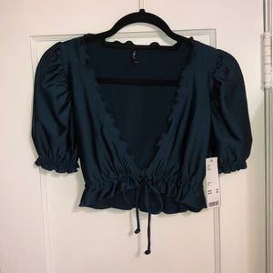 Urban Outfitters Dressy Crop Top